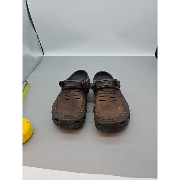 Crocs Shoes Mens 11 Yukon Vista II Clog Leather Slingback...